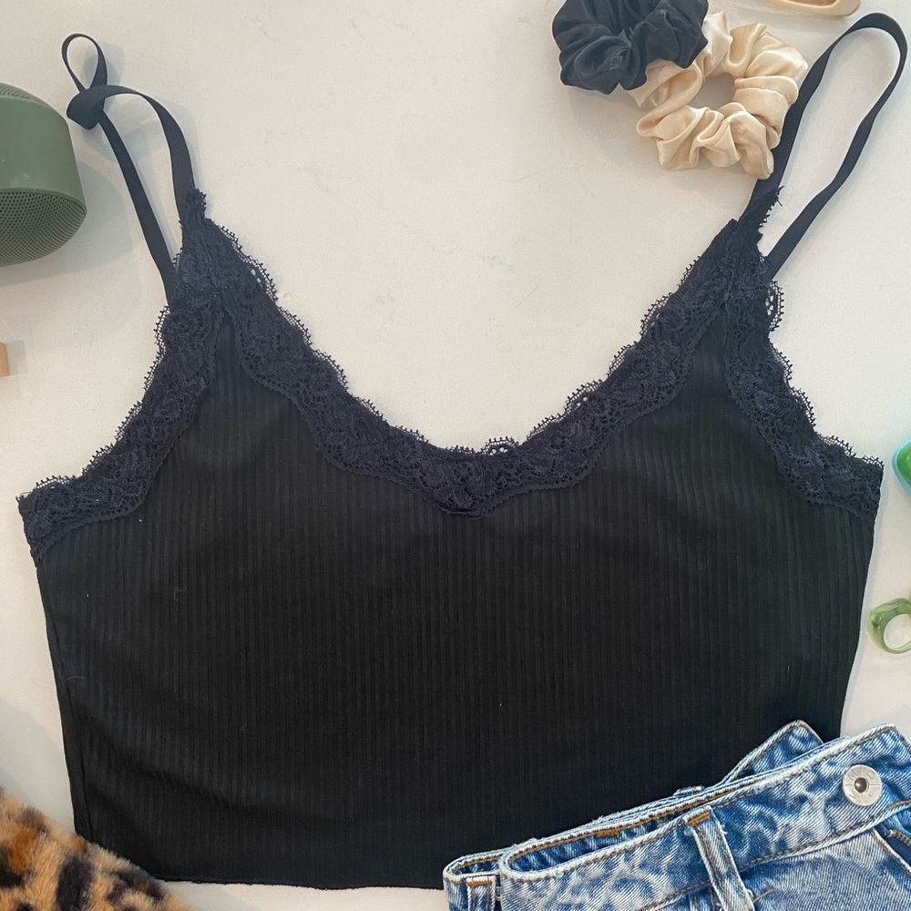 Super Cute ASOS Black Tank Top - Size Small -$7
